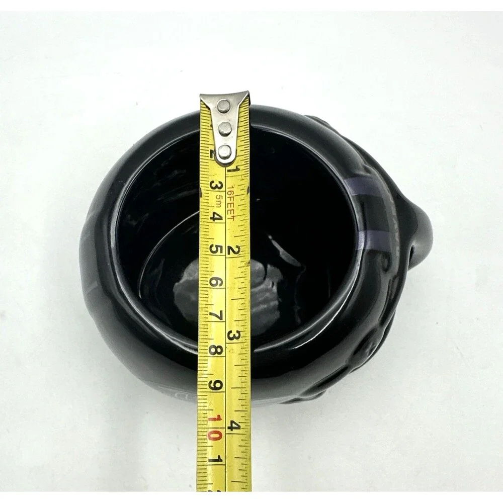 Baltimore Ravens Ceramic Helmet Planter, Caddy, Pencil Holder Black NEW